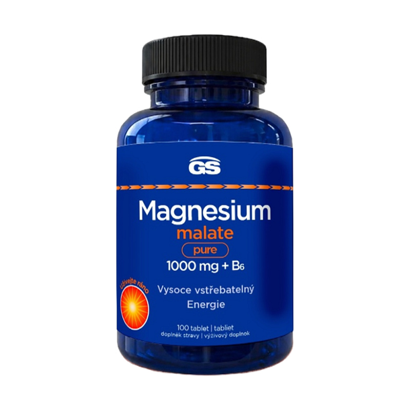 GS Magnesium malate pure 1000 mg + B6 100 tablet