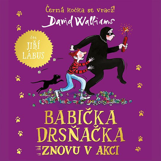 Babička drsňačka znovu v akci, mp3 - David Walliams