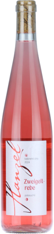 Hanzel Hanzel Zweigeltrebe Rosé Kabinetní 2024