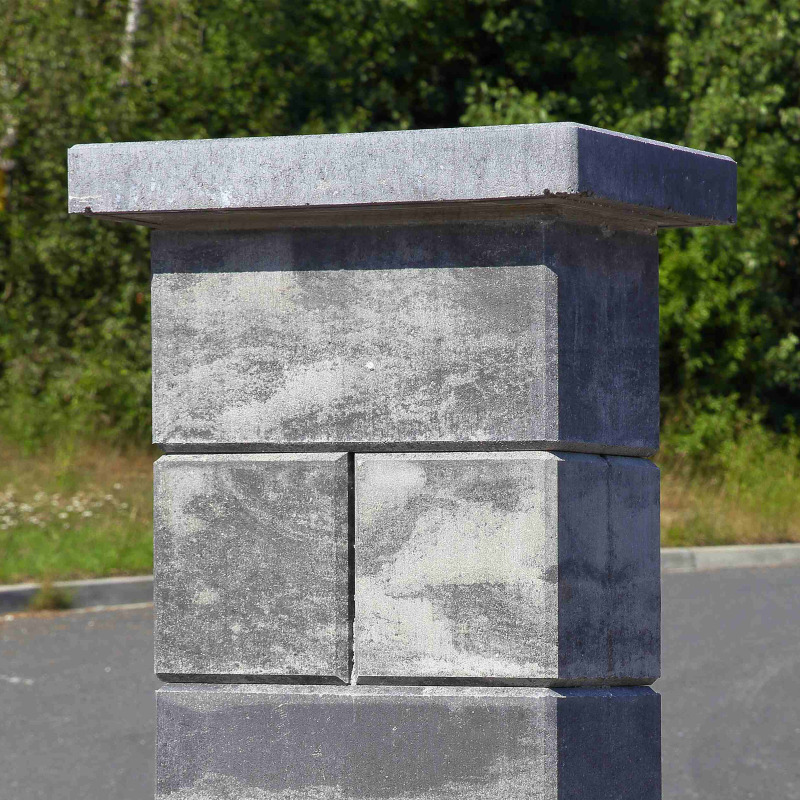 Deska zákrytová BEST II rovná průběžná brilant 300×400×60 mm