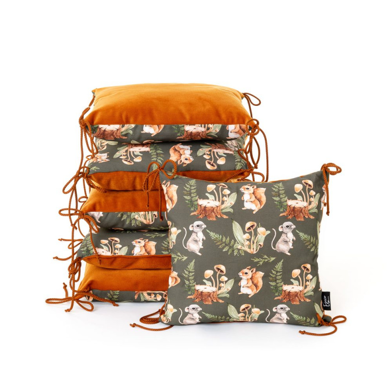 T-TOMI Polštářkový mantinel Forest kingdom, 6ks