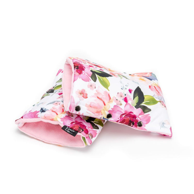 ESECO Rukavice na kočárek - Watercolor flowers