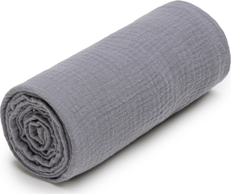 T-TOMI BIO Mušelínová osuška Grey