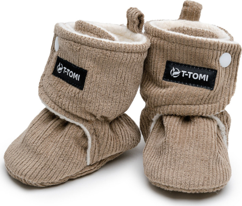 T-TOMI Capáčky Caramel (9-12 měsíců) WARM
