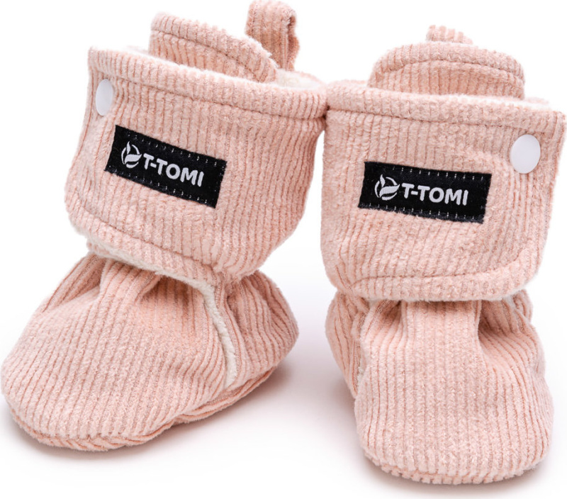 T-TOMI Capáčky Pink (9-12 měsíců) WARM