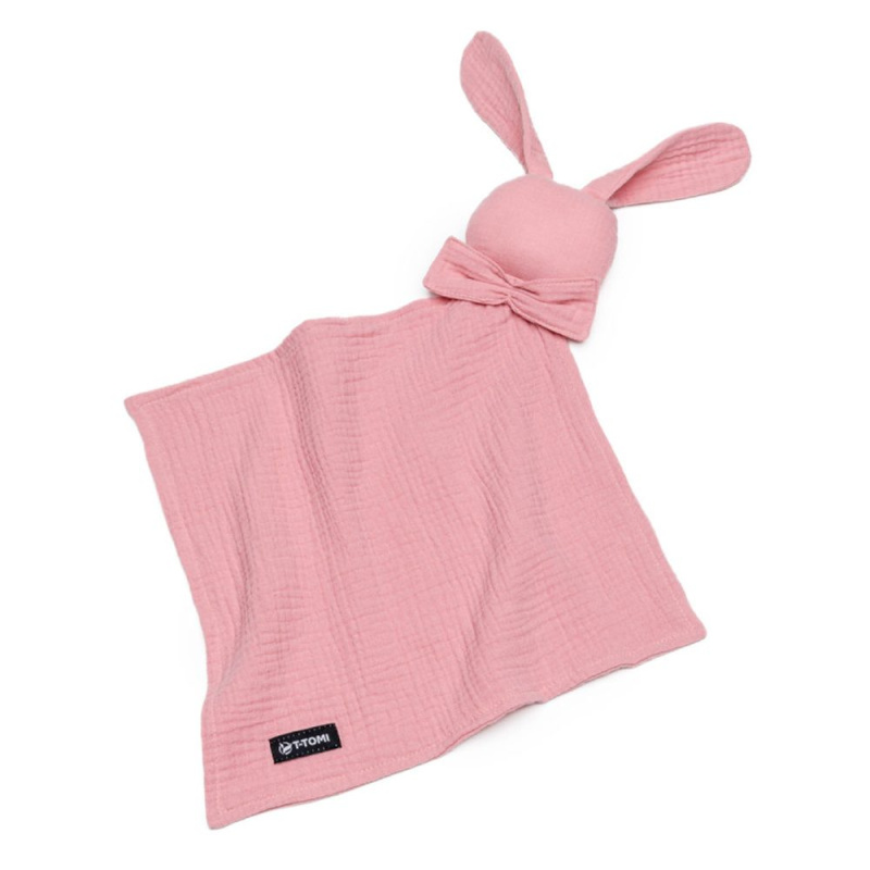 T-TOMI BIO Mušelínový usínáček Pink/ Růžová