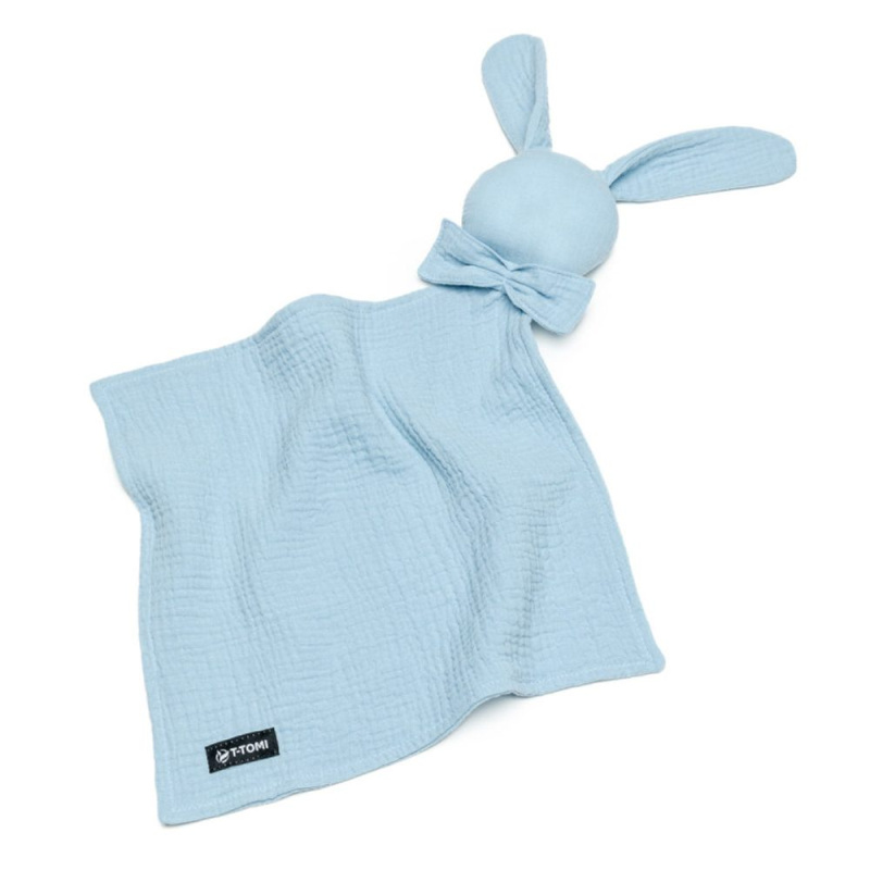 T-TOMI BIO Mušelínový usínáček Blue/ Modrá