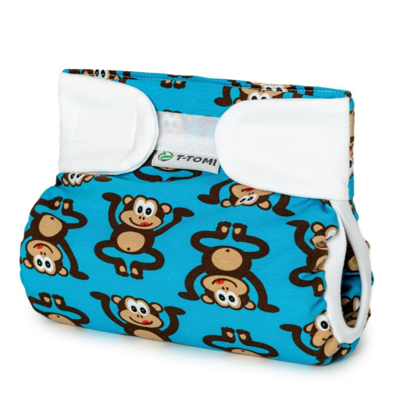 T-TOMI Ortopedické abdukční kalhotky suchý zip Monkey 3-6kg