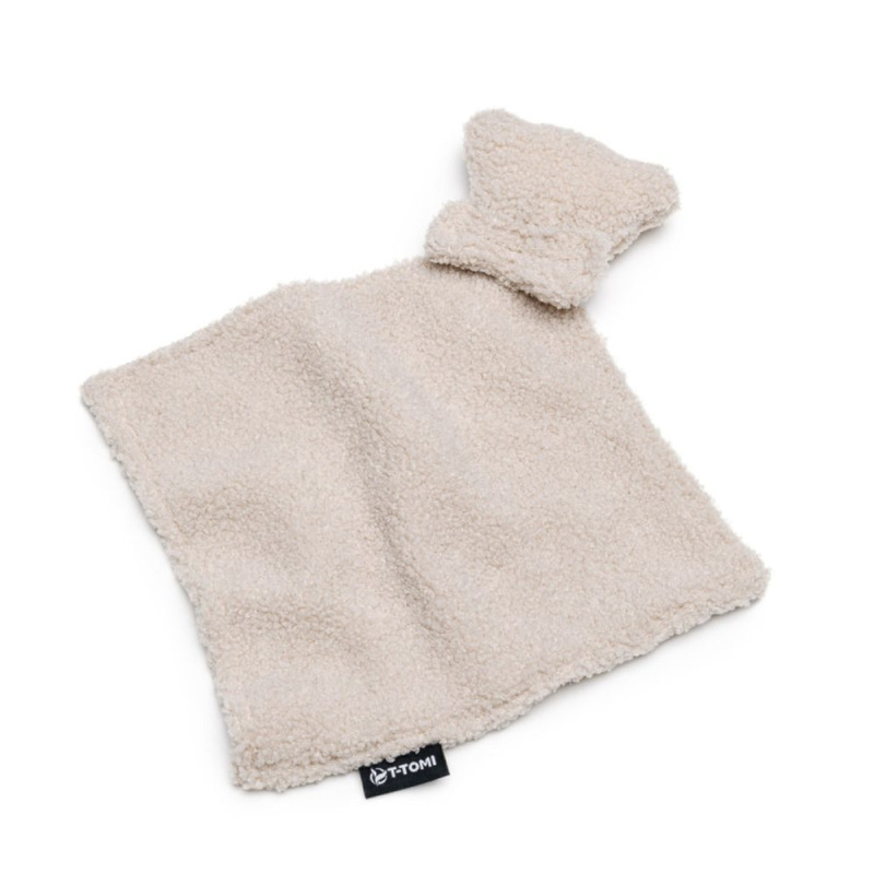 T-TOMI Usínáček TEDDY Cream/ Krémový