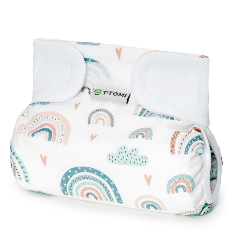 T-TOMI Ortopedické abdukční kalhotky suchý zip Rainbow (3-6kg)