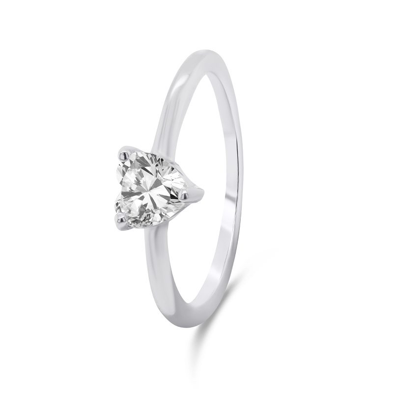 Brilio Silver Romantický dámský prsten ze stříbra RI042W 56 mm