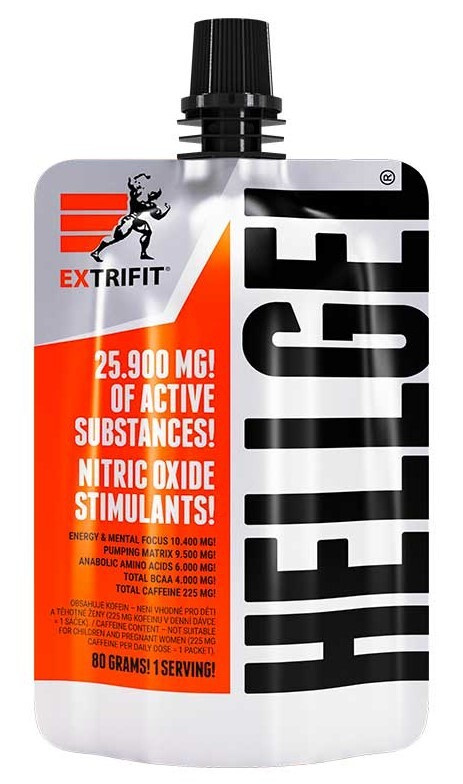 Extrifit HellGel 80 g Příchuť: Pomeranč