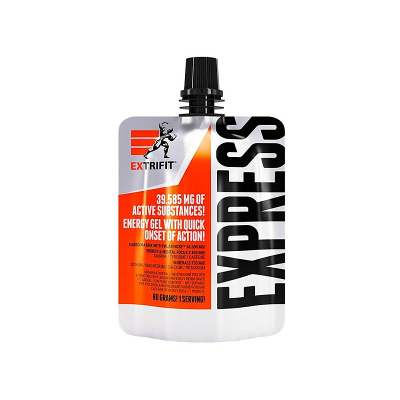 Extrifit Express Energy Gel 80 g - višeň