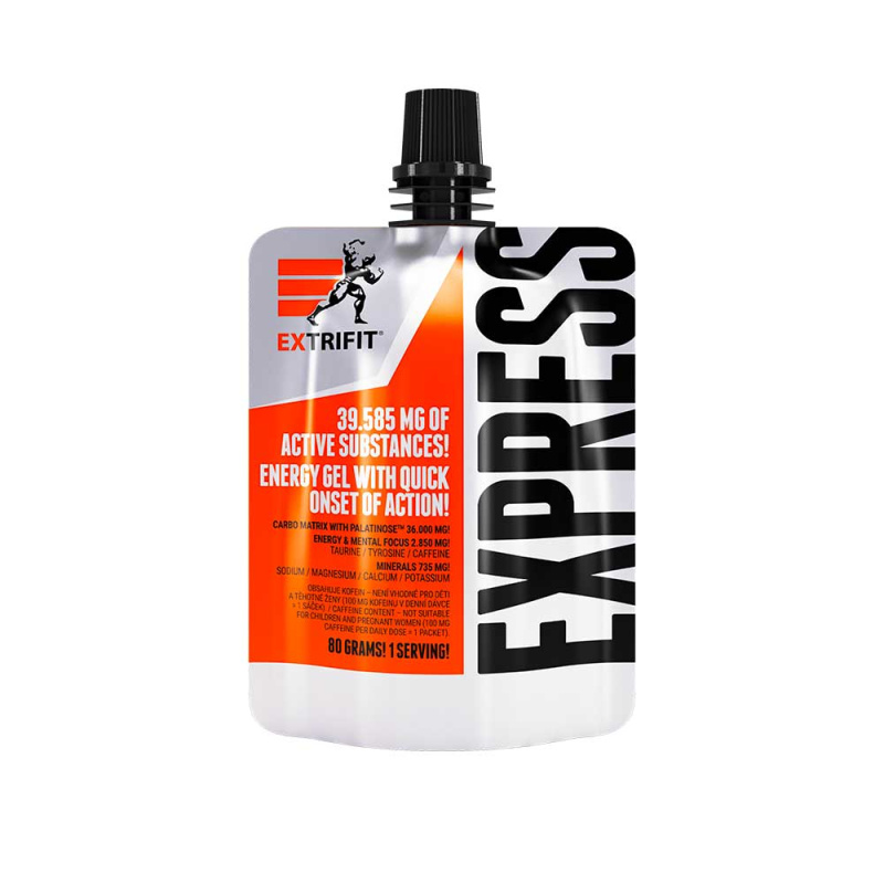 Extrifit Express Energy Gel 80 g - višeň