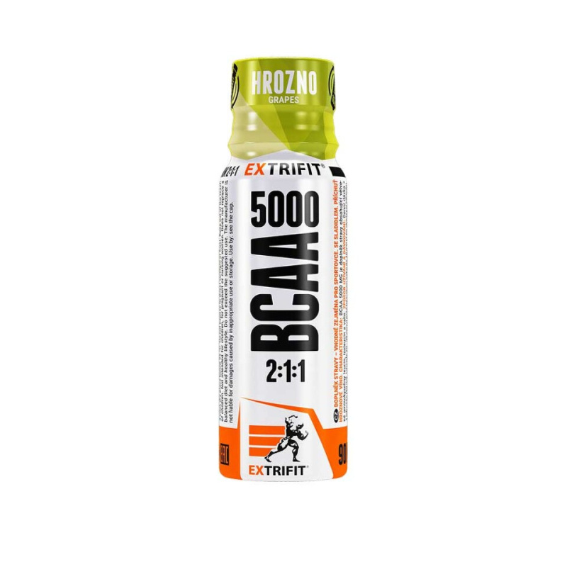 Extrifit BCAA 5000 2:1:1 Shot, 90 ml Příchuť: Hrozno