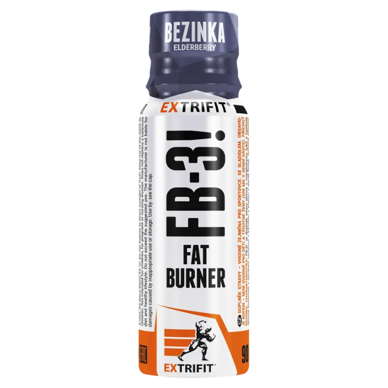 Extrifit FB-3! Fat Burner Shot 90 ml - bezinka