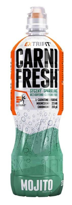 Extrifit Carnifresh Sparkling Caffeine free 850 ml - mojito