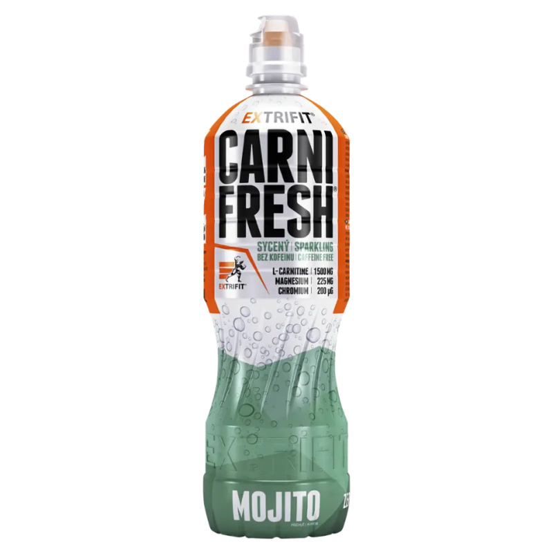 Extrifit Carnifresh Sparkling Caffeine free 850 ml - mojito