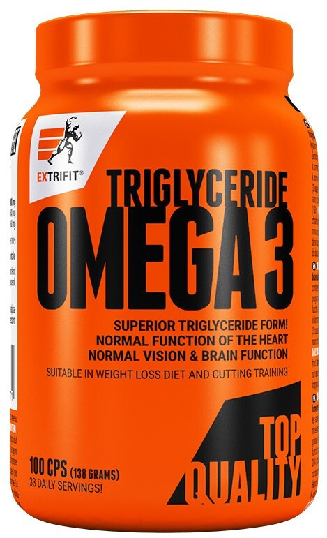 Extrifit Triglyceride Omega 3 1000 mg, 100 kapslí
