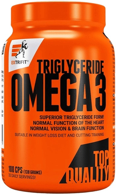 Extrifit Triglyceride Omega 3 1000 mg, 100 kapslí
