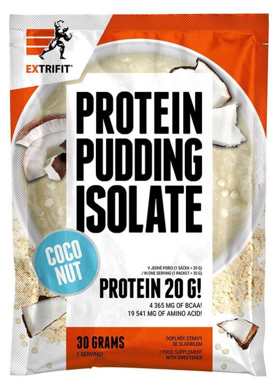 Extrifit Protein Pudding Isolate 30 g - kokos