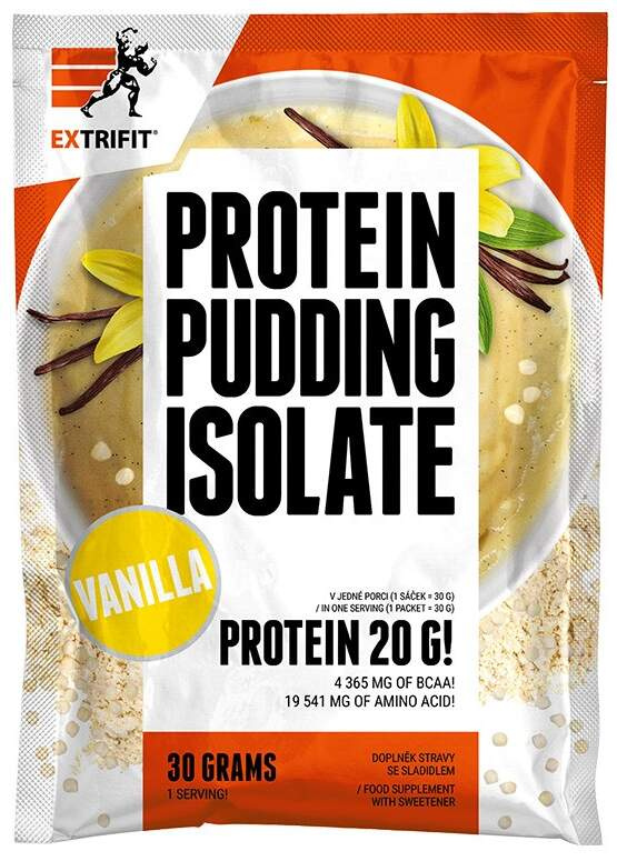 Extrifit Protein Pudding Isolate 30 g - vanilka