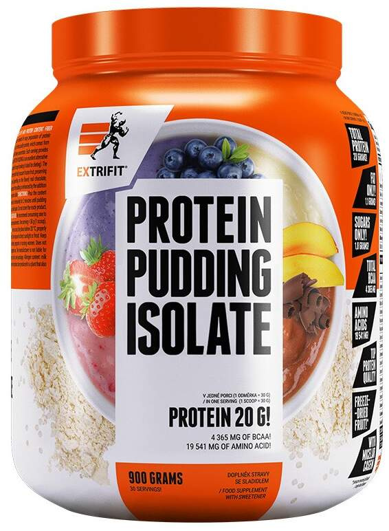 Extrifit Protein Pudding Isolate 900 g - mango