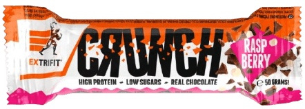 Extrifit Protein Bar Crunch 50 g - malina