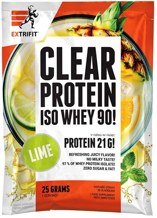 Extrifit Clear Protein Iso Whey 90! 25 g - Lime
