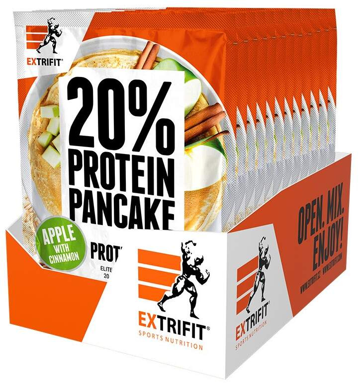 Extrifit Protein Pancake 20 % 12 x 50 g apple cinnamon