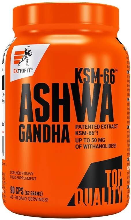 Extrifit Ashwagandha KSM-66® 90 kapslí