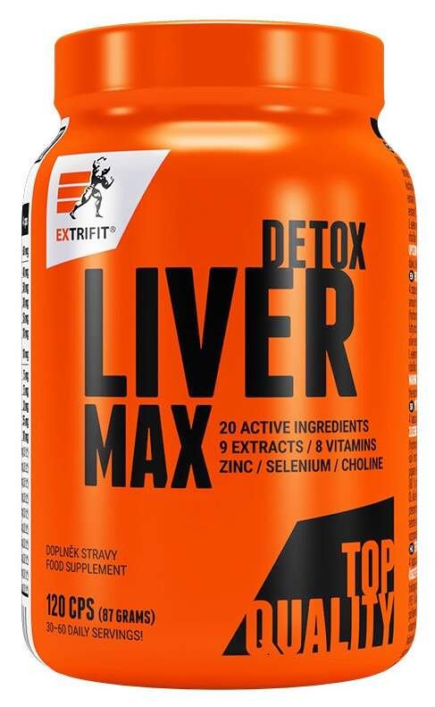 Extrifit Liver Detox Max 120 kapslí