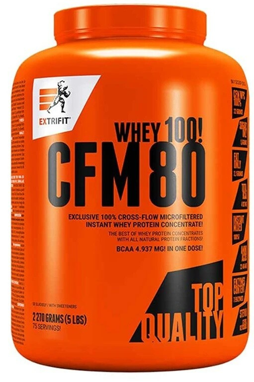 Extrifit CFM Instant Whey 80 2000 g - borůvka