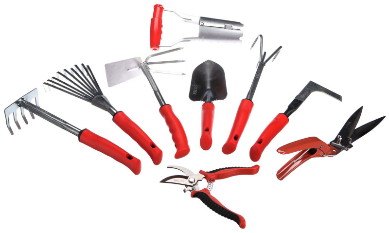 Sada zahradního nářadí - Garden set 9 dílů