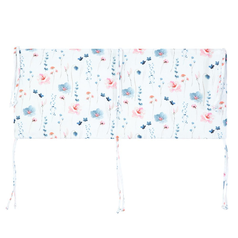 ESITO Luxusní mantinel do postýlky Verona 28x60cm - bílá