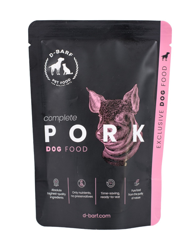 D-BARF vepřové kompletka 150g