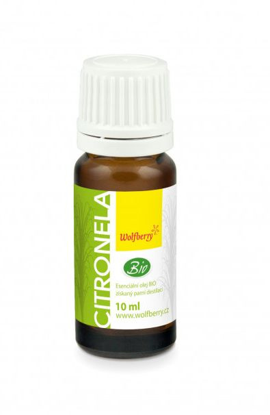 WOLFBERRY Esenciální olej Citronela BIO 10 ml