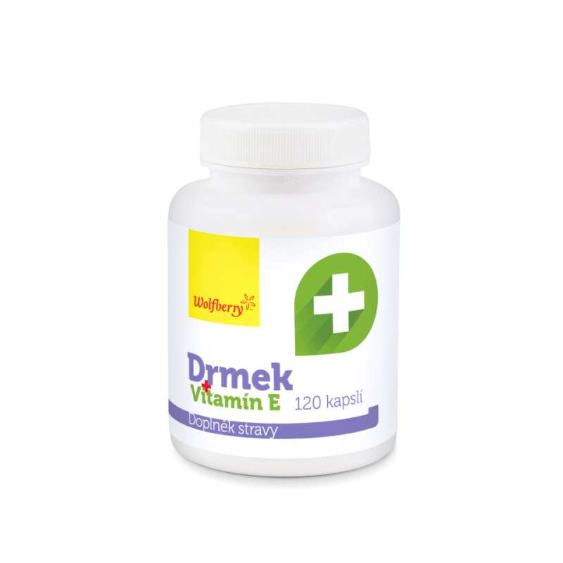 WOLFBERRY Drmek + vitamín E 120 kapslí