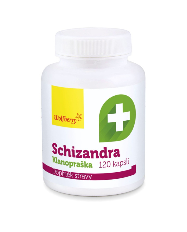 WOLFBERRY Schizandra extrakt 120 kapslí