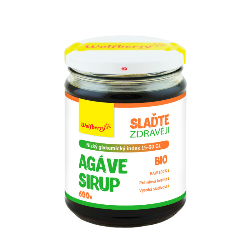 WOLFBERRY Agáve sirup premium BIO 600 g