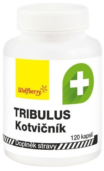 WOLFBERRY Tribulus terrestris kotvičník zemní 120 kapslí