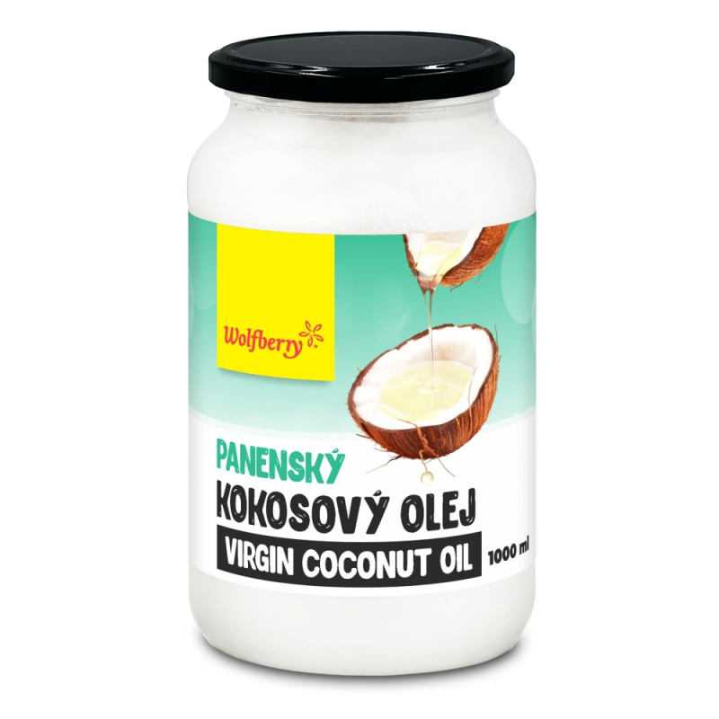 WOLFBERRY Panenský kokosový olej 1000 ml
