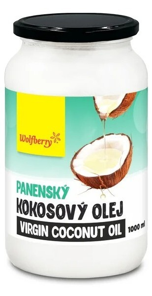 WOLFBERRY Panenský kokosový olej 1000 ml