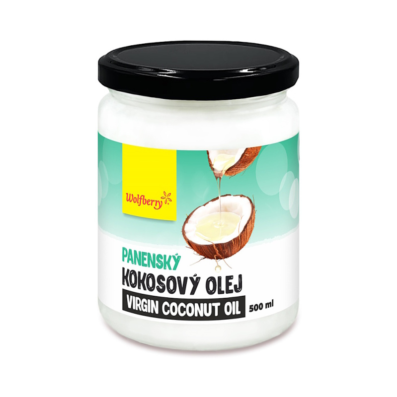 WOLFBERRY Panenský kokosový olej 500 ml