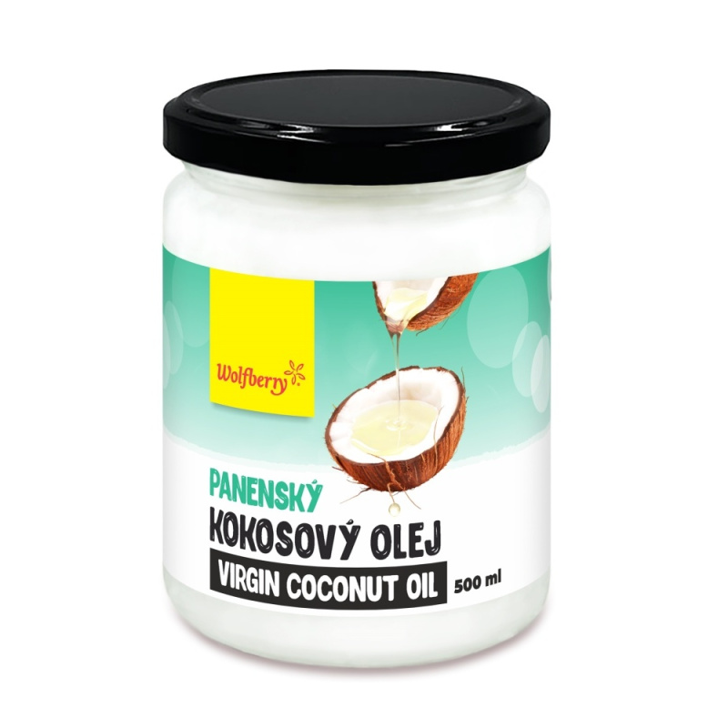WOLFBERRY Panenský kokosový olej 500 ml