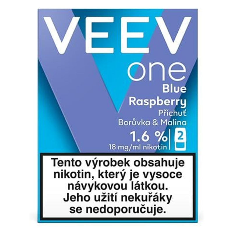 Veev One 1000 Pod 2 ks Blue Raspberry 1.6% MNT