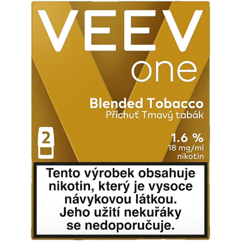 VEEV One 2000 Blended Tobacco 2 náplně do e-cigarety