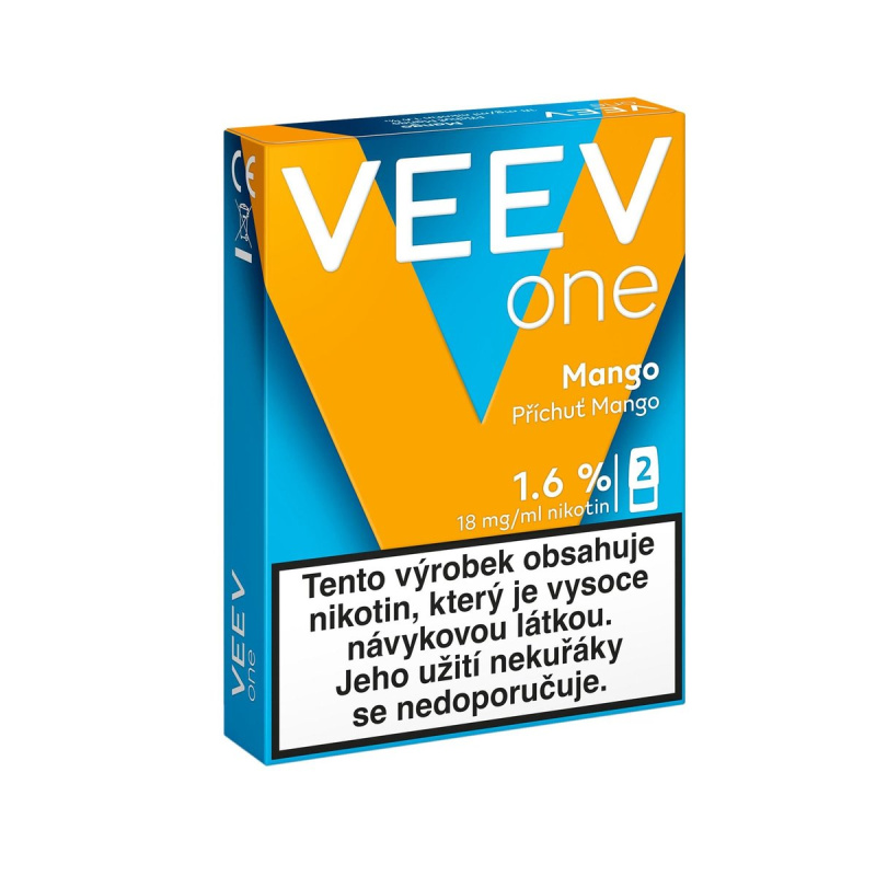 VEEV One Mango 2 náplně do e-cigarety