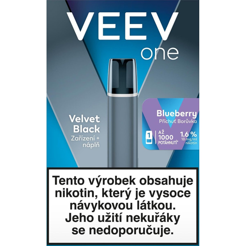 Veev One Starter Kit Velvet Blueberry
