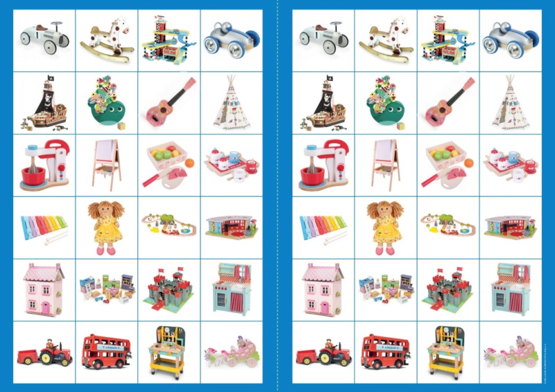 2Kids Toys papírové pexeso – dřevěné hračky